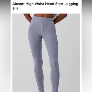 Alo Soft High Waist Head Start Leggings
